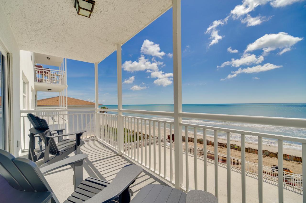 Oceanfront Satellite Beach Condo With Balcony, Views Exteriér fotografie